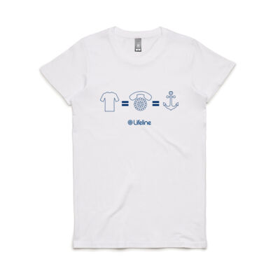 Anchor - Women's Shirt (Blue Print) Anchor - Women's Shirt (Blue Print) Thumbnail