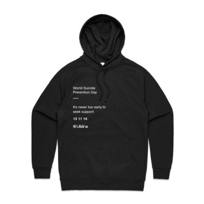 It's Never to Early - Women's Hoodie (White Print) It's Never to Early - Women's Hoodie (White Print) Thumbnail