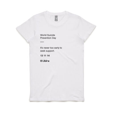 It's Never too Early - Women's Shirt (Black Print) It's Never too Early - Women's Shirt (Black Print) Thumbnail