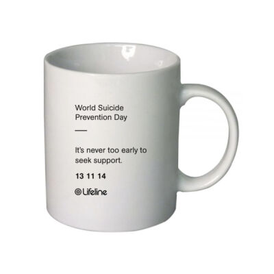 It's Never too Early - Mug (Black Print) It's Never too Early - Mug (Black Print) Thumbnail