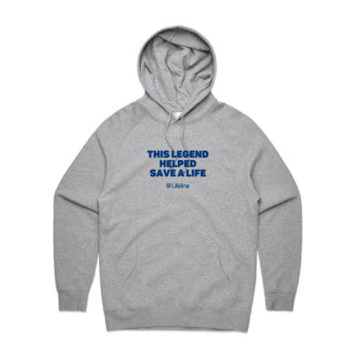 THIS LEGEND - MEN'S HOODIE (BLUE PRINT) THIS LEGEND - MEN'S HOODIE (BLUE PRINT) Thumbnail